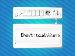 矢量按钮标签设计