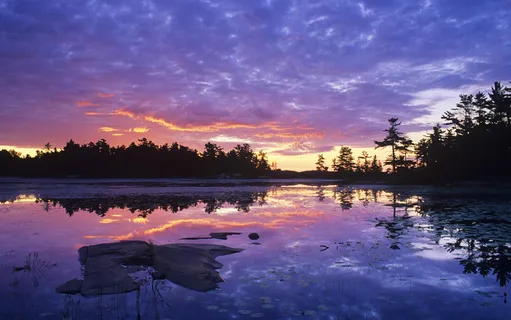 湖边风光 湖边风光