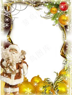 圣诞框架平面设计图图片 圣诞框架平面设计图图片
