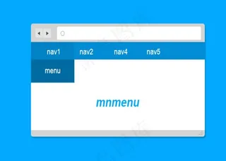 无序列表的下拉菜单图片