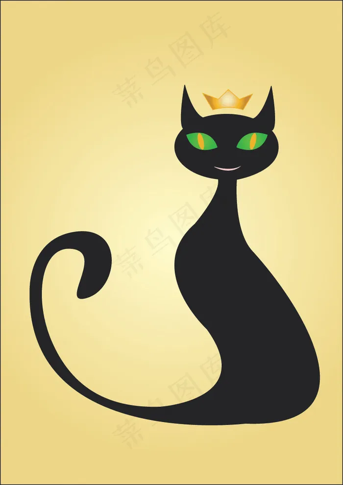 猫主题矢量eps,ai矢量模版下载