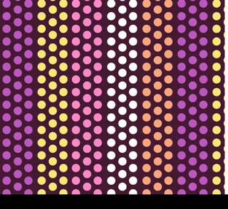 圆点组成的印花图案