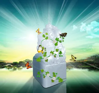 玉石创意广告图片 玉石创意广告图片