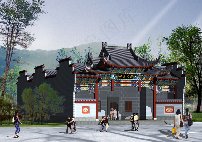 寺庙祠堂图片
