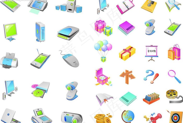 it产品集合及文具图片