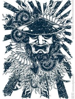 纹身图案t恤花纹图片