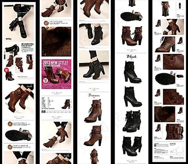 淘宝女鞋子详情页模板