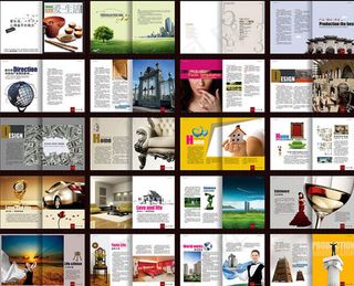 爱生活画册设计模板psd素材