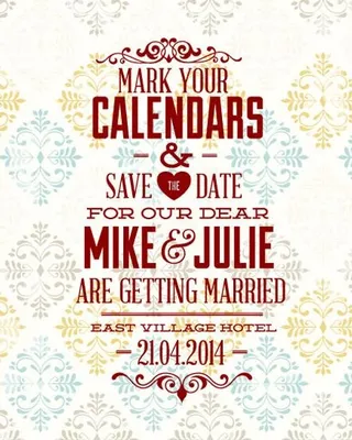 婚礼请柬背景图片