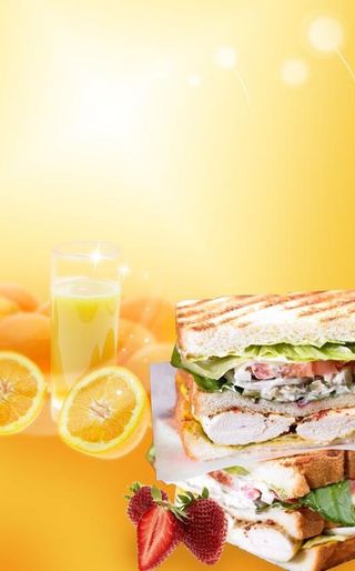 特色三明治图片