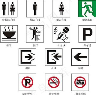 安全标识矢量素材