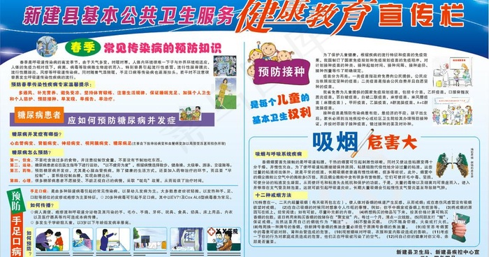 健康教育宣传栏图片