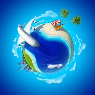 创意地球素材图片