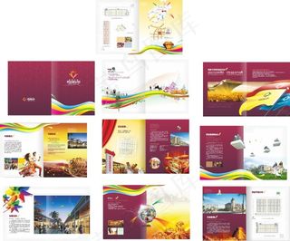 房地产画册矢量素材