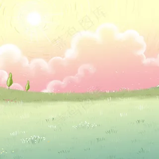 简约童装主图促销背景图模板