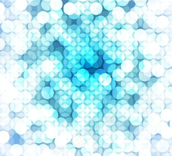 蓝色梦幻光晕背景矢量图ai矢量模版下载