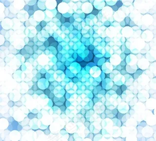 蓝色梦幻光晕背景矢量图