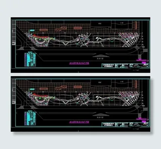 DS分段环境设计电气平面