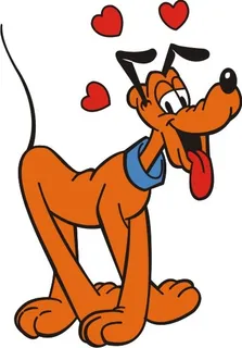 印花矢量图 卡通人物动物 狗 布鲁...