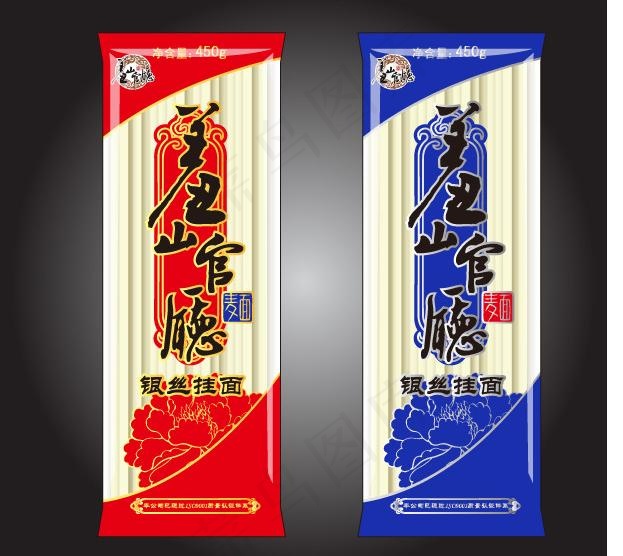 面条包装模版图片ai矢量模版下载
