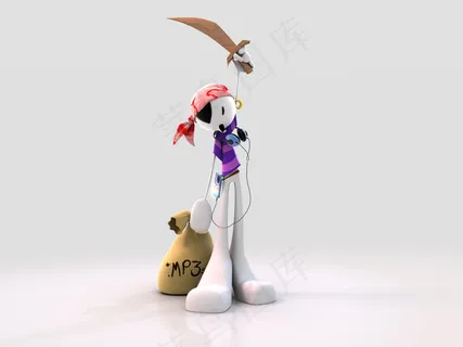 3D卡通火柴人壁纸 3D卡通火柴人壁纸