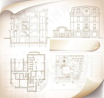 建筑工程图图片 建筑工程图图片
