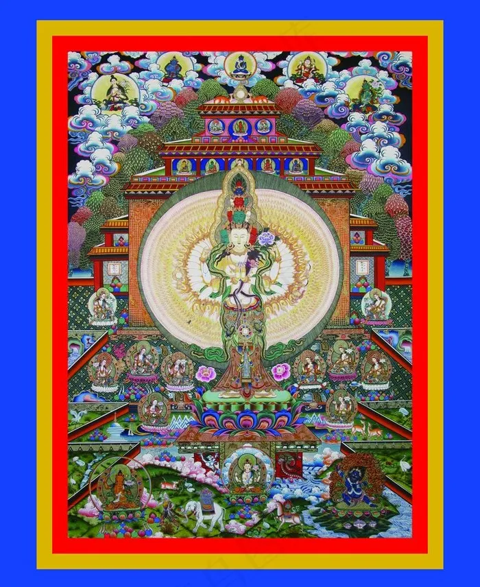 千手观音图片