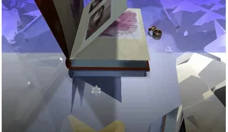 翻书婚礼视频素材LED屏幕