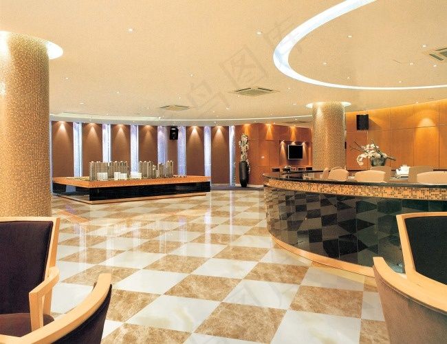 酒店大堂效果图