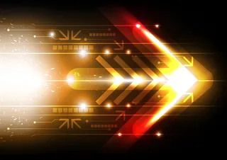 创意动感箭头背景矢量素材