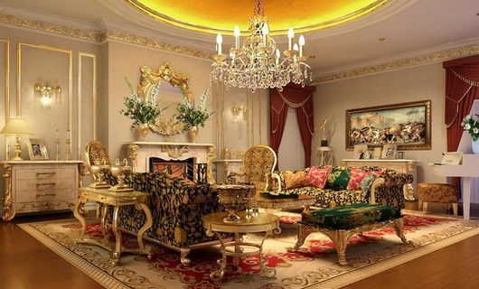 欧式客厅图片