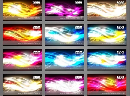 名片 卡片 炫动背景素材图片