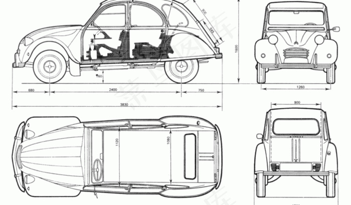 雪铁龙2CV