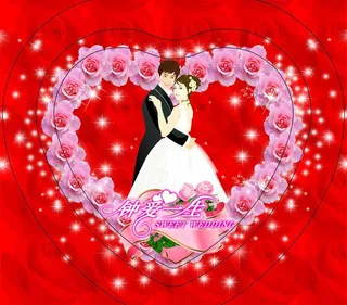 钟爱一生心形盒盖图片