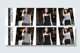 淘宝衣服海报 夏天衣服海报 淘宝图...