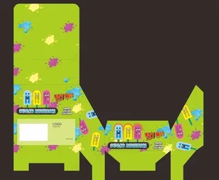 雪糕糖包装盒子图片