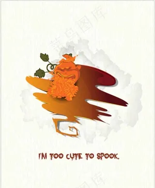 万圣节可爱海报
