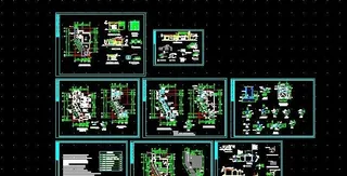 北京某中式园林建筑施工图纸