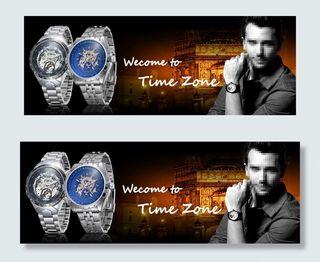 淘宝手表配饰海报