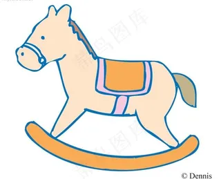 玩具摇摇马图片