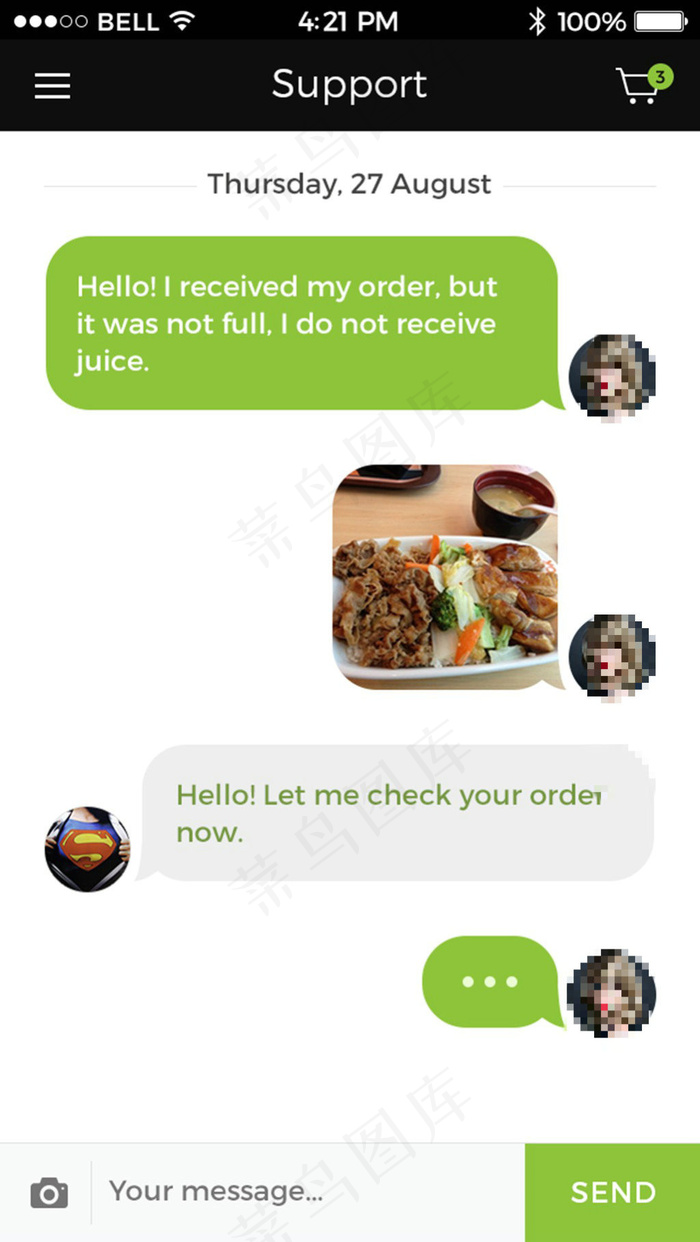 app用户界面app扁平设计
