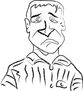 写意伤心的人 写意伤心的人