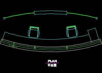 办公室接待台、办公类实例cad详图...