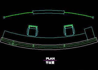 办公室接待台、办公类实例cad详图...