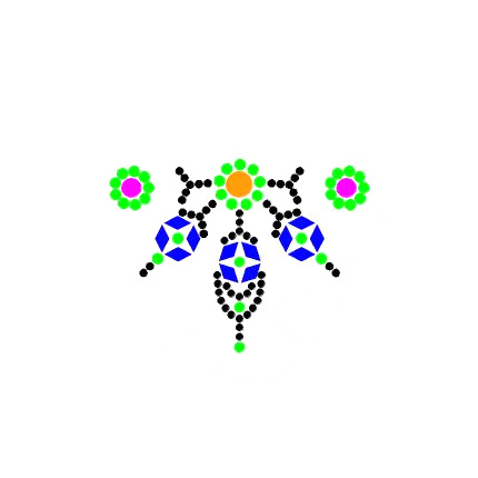 烫钻 装饰 花纹 免费素材