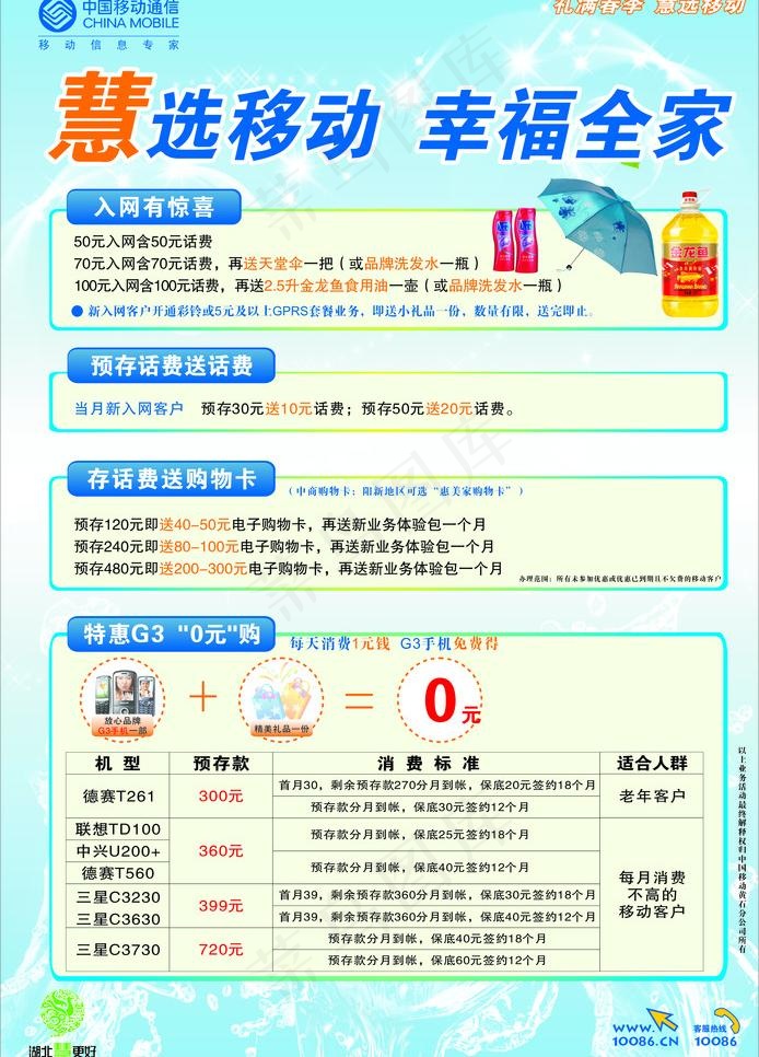 慧选移动 幸福全家图片