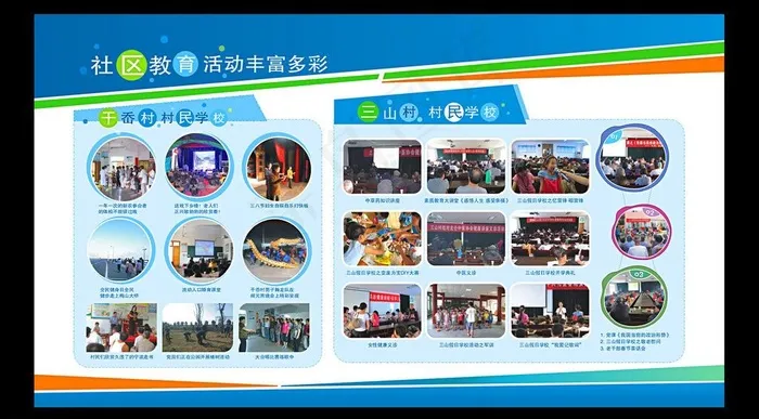 宣传窗 展板图片cdr矢量模版下载