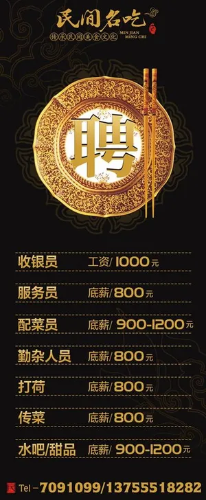 餐饮招聘图片