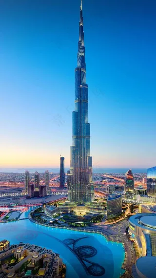 迪拜城市高清摄影图片