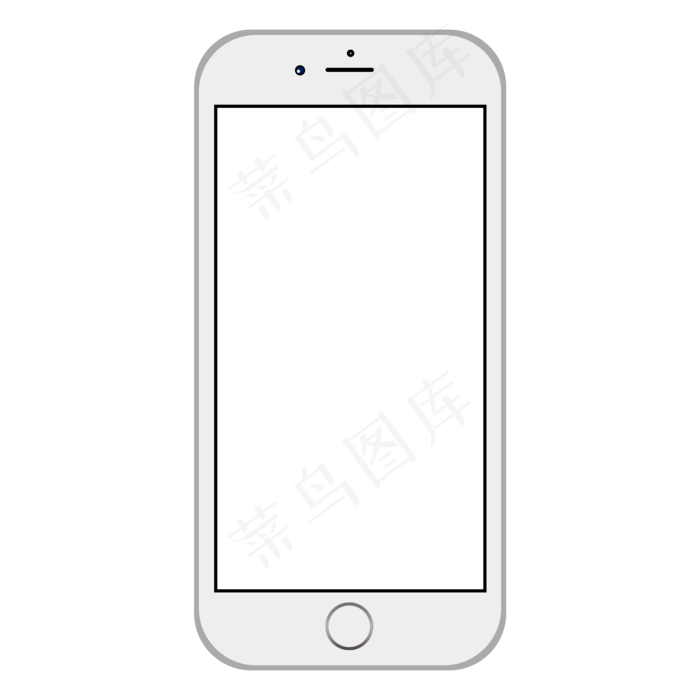 创意抽象智能手机,免抠元素